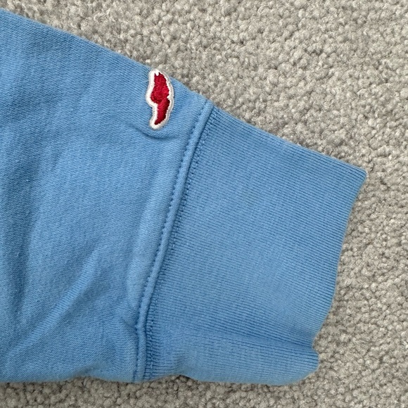 NORTH CAROLINA TAR HEELS Blue Logo Hoodie in Large - Picture 6 of 9